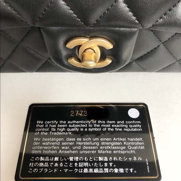 ❌❌SOLD❌❌ Chanel 19S Mini Rectangular Flap Bag - Picture 3 of 8